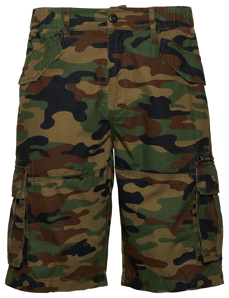 LCKR Short cargo à couture d’entrejambe longue Black Hawk - Pour hommes