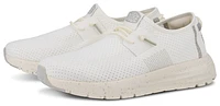 HEYDUDE Mens HEYDUDE Sirocco - Mens Shoes White/White Size 11.0