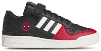 adidas Mens Forum Low Deadpool - Basketball Shoes Black/White/Red