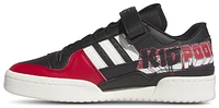 adidas Mens Forum Low Deadpool - Basketball Shoes Black/White/Red