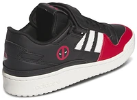 adidas Mens Forum Low Deadpool - Basketball Shoes Black/White/Red