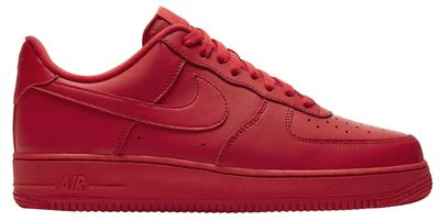 solid red air force 1