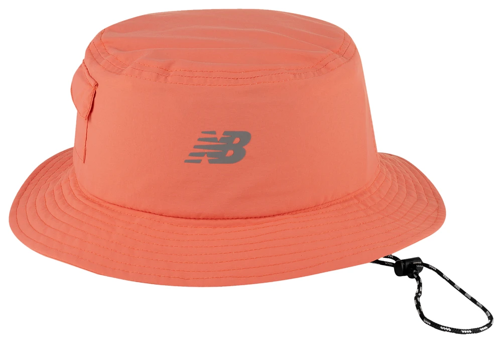 New Balance Mens New Balance Cargo Bucket Hat - Mens Red Size One Size