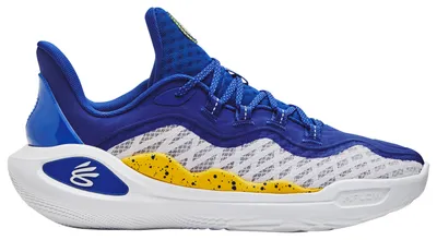 Under Armour Mens Curry 11 Dub Nation - Shoes Blue/White/Yellow