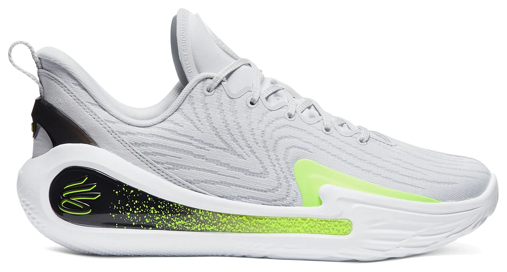 Under Armour Mens Curry 12 - Basketball Shoes Grey/Black/Volt