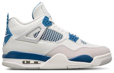 Jordan Mens Jordan Air Jordan 4 Retro Rmstd - Mens Basketball Shoes Blue/White Size 08.0