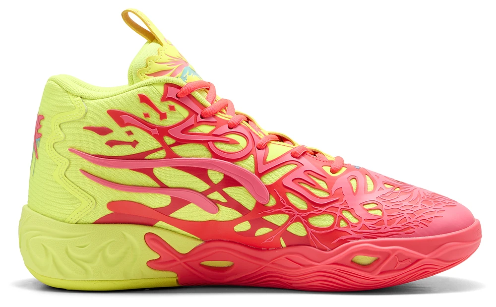 PUMA Mens Lamelo Ball x MB.04 1Love - Shoes Yellow Alert/Pink Alert