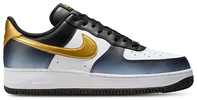 Nike Mens Air Force 1 07 PRM 50th Anniversary - Basketball Shoes Black/Gold/White