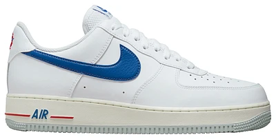 Nike Mens Air Force 1 '07 FLB - Shoes Red/White/Blue