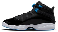 Jordan Mens 6 Rings - Basketball Shoes Black/Blue/Grey