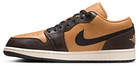 Jordan Mens Air 1 Low SE - Shoes Wheat/Brown/White