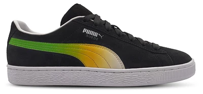 PUMA Mens Suede 2K - Basketball Shoes Black/White/Green