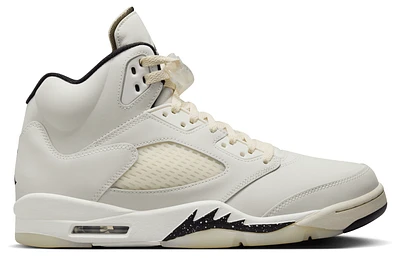 Jordan Mens Retro 5 SE - Basketball Shoes White/Black