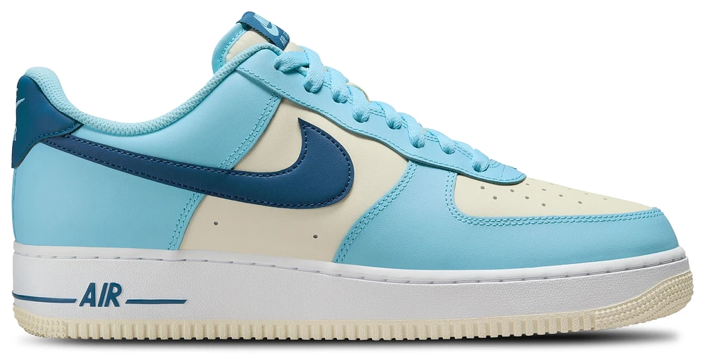 Nike Mens Air Force 1 07' OH - Basketball Shoes Blue/Beige/White