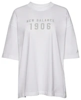 New Balance Iconic Collegiate Jersey Oversized T-Shirt - Women's