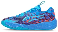 PUMA Boys Lamelo Ball MB.04 Low Alien Skin - Boys' Preschool Basketball Shoes Luminous Pink/Green Glare/Ultra Blue