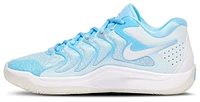 Nike Mens Kevin Durant KD 17 Xmas PE - Basketball Shoes Aquarius Blue/Metallic Silver/Glacier Blue