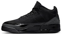 Jordan Mens Jordan Retro 3 - Mens Basketball Shoes Black/Dark Charcoal/White Size 08.0