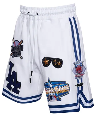 Pro Standard Dodgers Chrome Woven Shorts - Men's