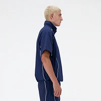 New Balance Mens Hoops Shooting Jacket - Navy/White