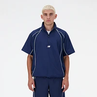 New Balance Mens Hoops Shooting Jacket - Navy/White