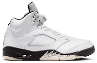 Jordan Mens Retro 5 - Shoes Black/Silver/White