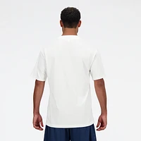 New Balance Mens Hoops Graphic T-Shirt - White/Multi