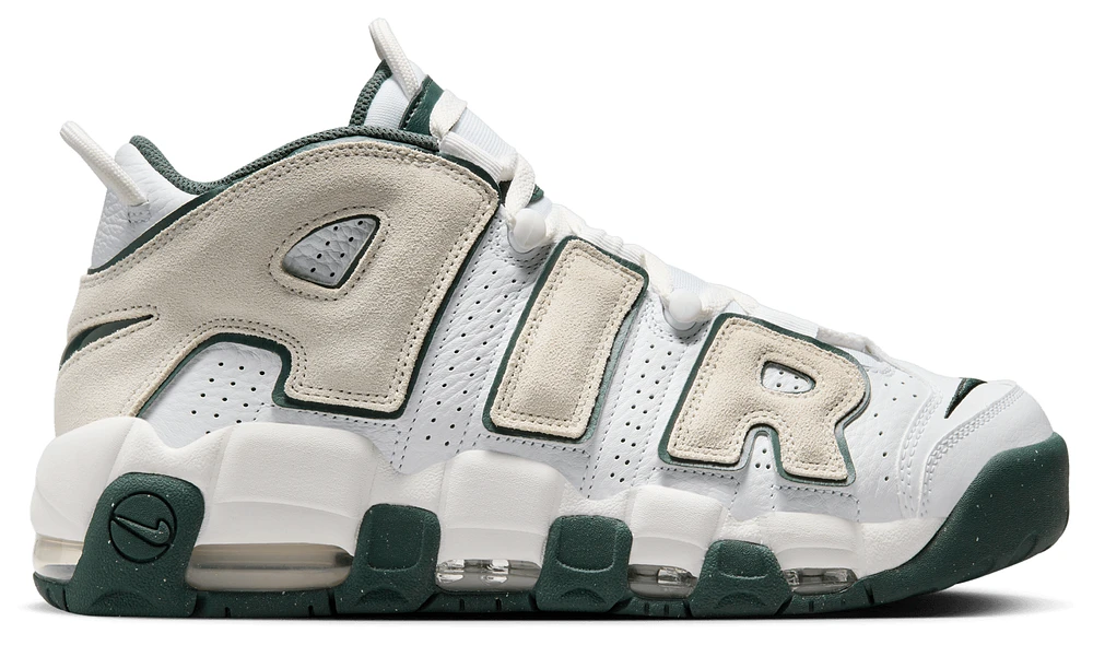 Nike Mens Air More Uptempo 96 - Basketball Shoes White/Green