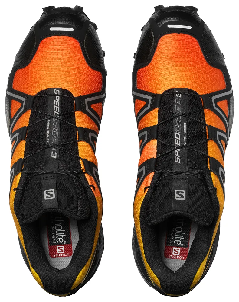 Salomon Mens Salomon Speedcross 3 - Mens Running Shoes Cherry Tomato/Lemon Size 07.5