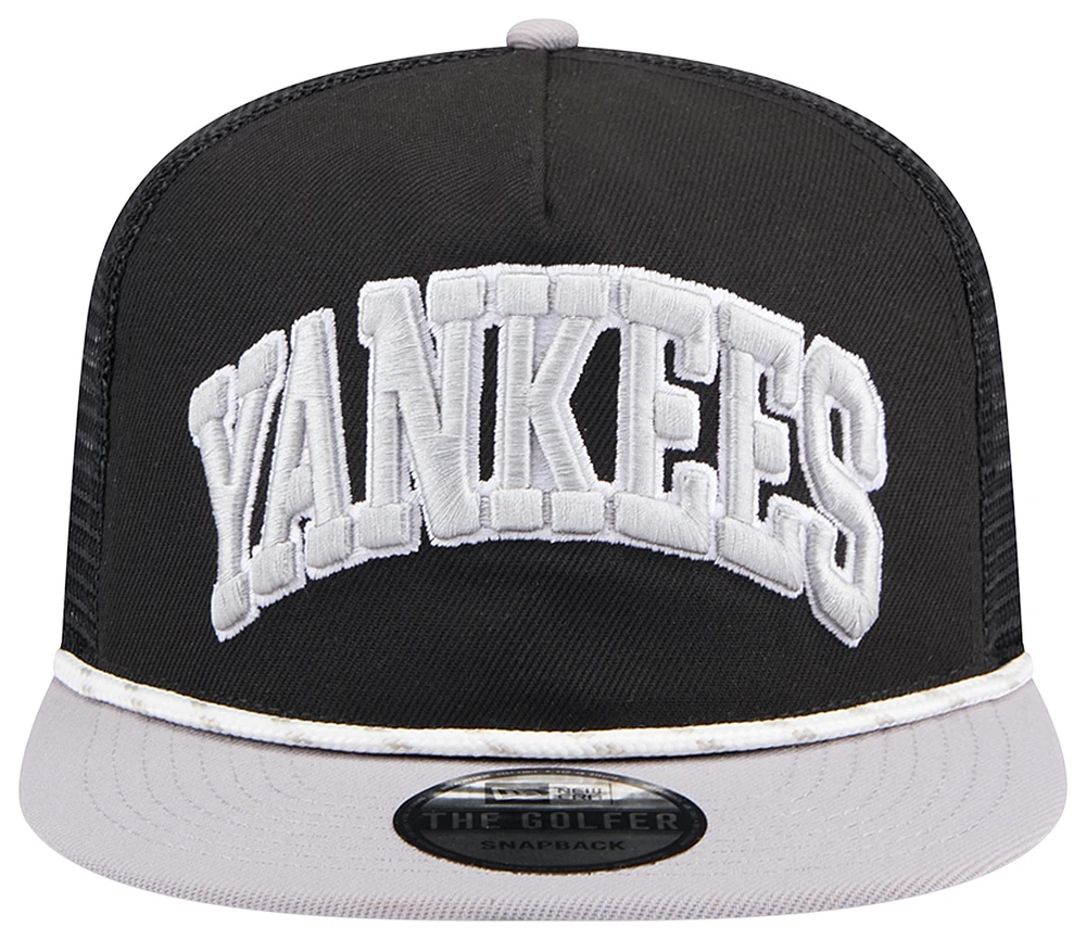 New Era Casquette avec bride réglable à pression Yankees Golfer Throwback - Pour hommes