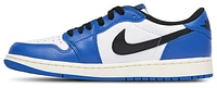 Jordan Mens Retro 1 Low OG - Basketball Shoes White/Black/Game Royal