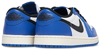 Jordan Mens Retro 1 Low OG - Basketball Shoes White/Black/Game Royal