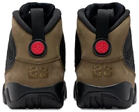 Jordan Mens Retro 9 - Basketball Shoes Black/Red/Olive