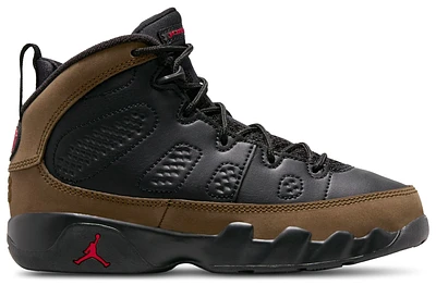 Jordan Boys Jordan Retro 9 - Boys' Preschool Shoes Black/True Red Size 03.0