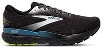 Brooks Mens Brooks Ghost 16 - Mens Shoes Ebony/Black/Blue Size 10.0