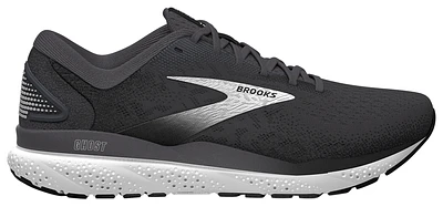 Brooks Mens Ghost 16 - Shoes Black/White/Gray