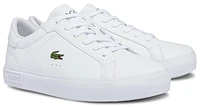Lacoste Boys POWERCOURT 0721 - Boys' Grade School Shoes Natural/White