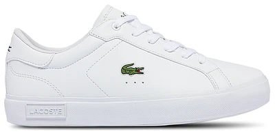 Lacoste Boys POWERCOURT 0721 - Boys' Grade School Shoes Natural/White