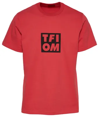 TFIOM Classics Mens Box T-Shirt - Red/Red