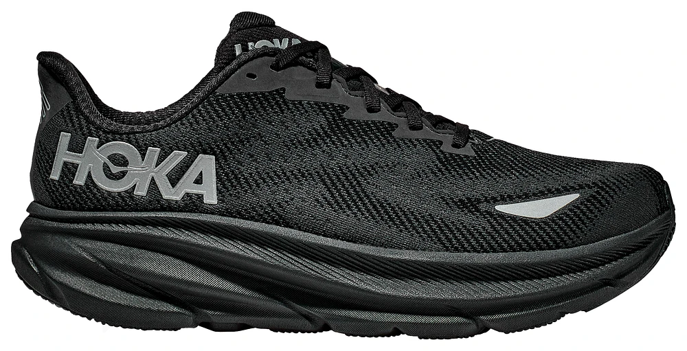 HOKA Mens HOKA Clifton 9 GTX - Mens Running Shoes Black/Black/Black Size 08.0