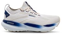 Brooks Mens Brooks Glycerin Stealthfit 21 - Mens Running Shoes White/Blue/White Size 10.5