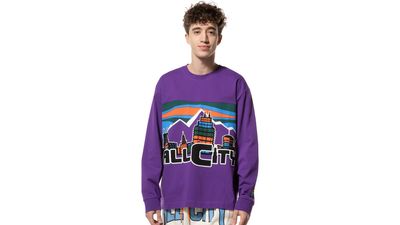 All City By Just Don Crew Neck Longsleeve T-Shirt - Men's
