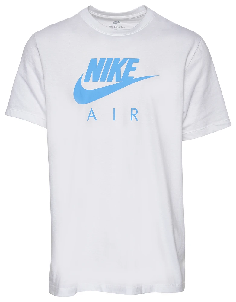 Nike Mens Graphic T-Shirt - White/Carolina