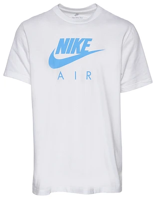 Nike Mens Graphic T-Shirt - White/Carolina