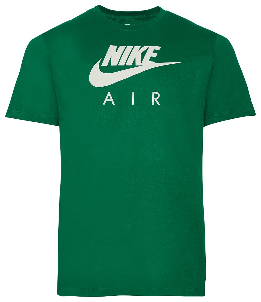 Nike Mens Nike Air Futura T-Shirt - Mens White/Green Size S