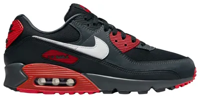 Nike Mens Air Max 90 - Shoes Red/Grey/Black