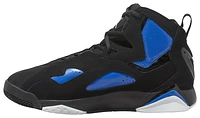 Jordan Mens Jordan True Flight - Mens Basketball Shoes Black/White/Game Royal Size 12.0