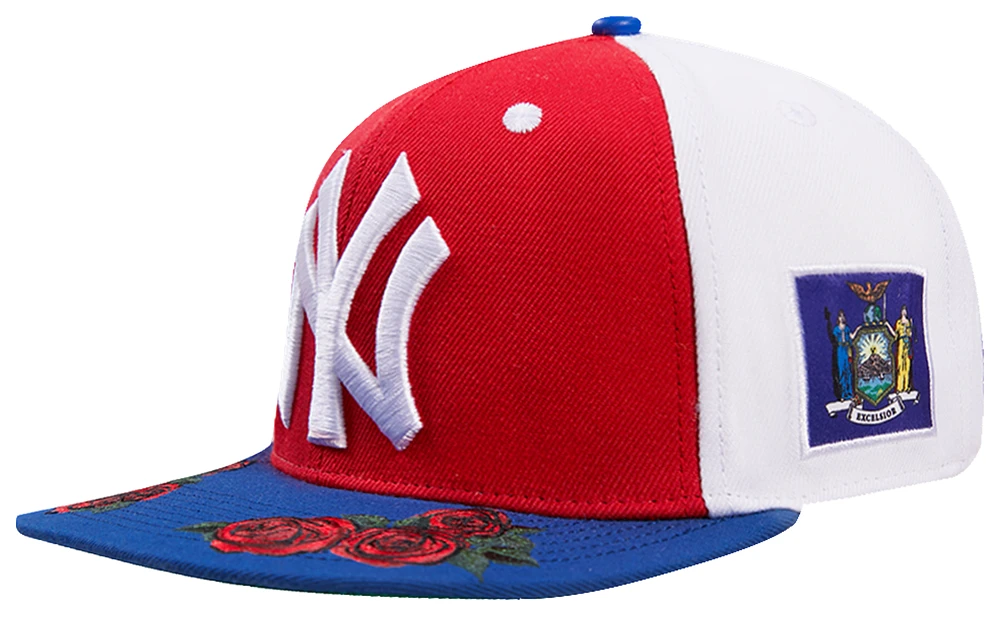 Pro Standard Pro Standard Yankees State Flower Brim Wool Snapback