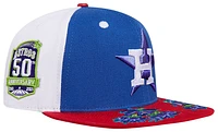 Pro Standard Pro Standard Astros State Flower Brim Wool Snapback - Adult Navy/Red/White Size One Size