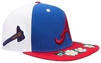 Pro Standard Pro Standard Braves State Flower Brim Wool Snapback - Adult Teal/White/Yellow Size One Size